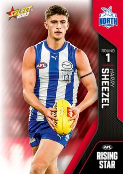 2023 Select Hilites & Rising Star AFL #SRS1 Harry Sheezel Front